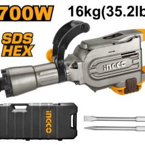 marteau piqueur 1700W 16KG pdb70068 ingco