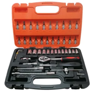 Coffret cle a cliquet 46 pcs