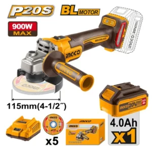 Lithium-ion Cordless Angle Grinder INGCO CAGLI261521