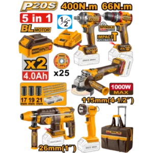 KIT 5 PIÈCES INGCO CKLI2059