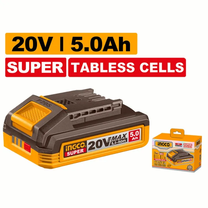 Batterie 5,0AH INGCO 20V Super Cell